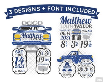 Download Birth Announcement Svg Etsy