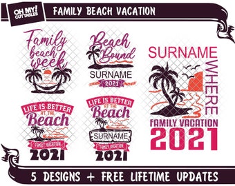 Free Free 291 Silhouette Cameo Family Vacation Svg SVG PNG EPS DXF File