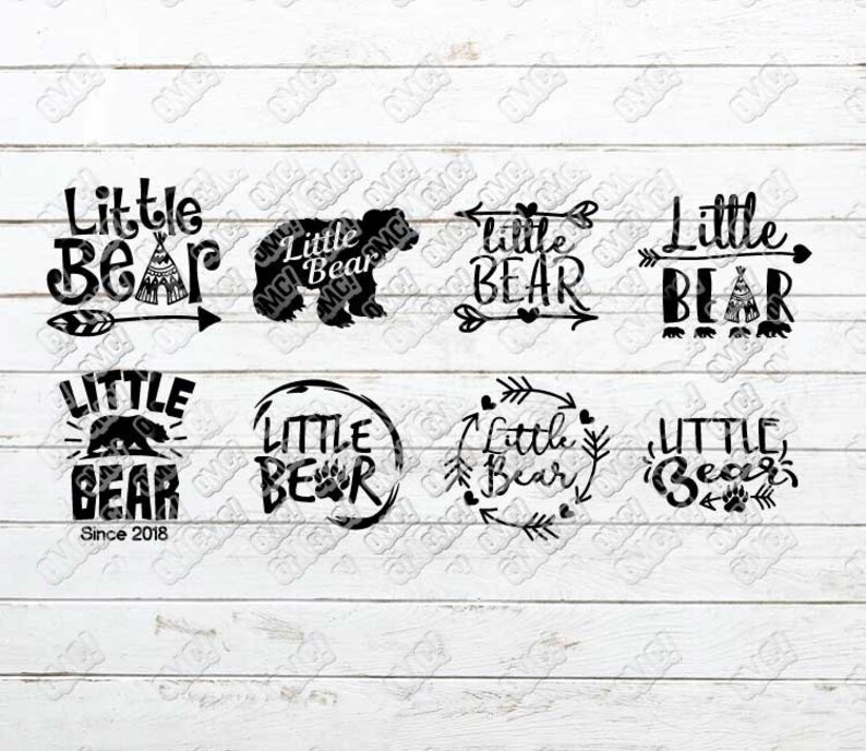 Download Bear Family SVG Bundle Mama Bear Papa Bear Brother Bear ...