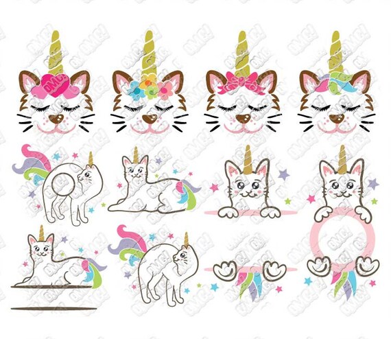 Free Free Cat Unicorn Svg Free 739 SVG PNG EPS DXF File