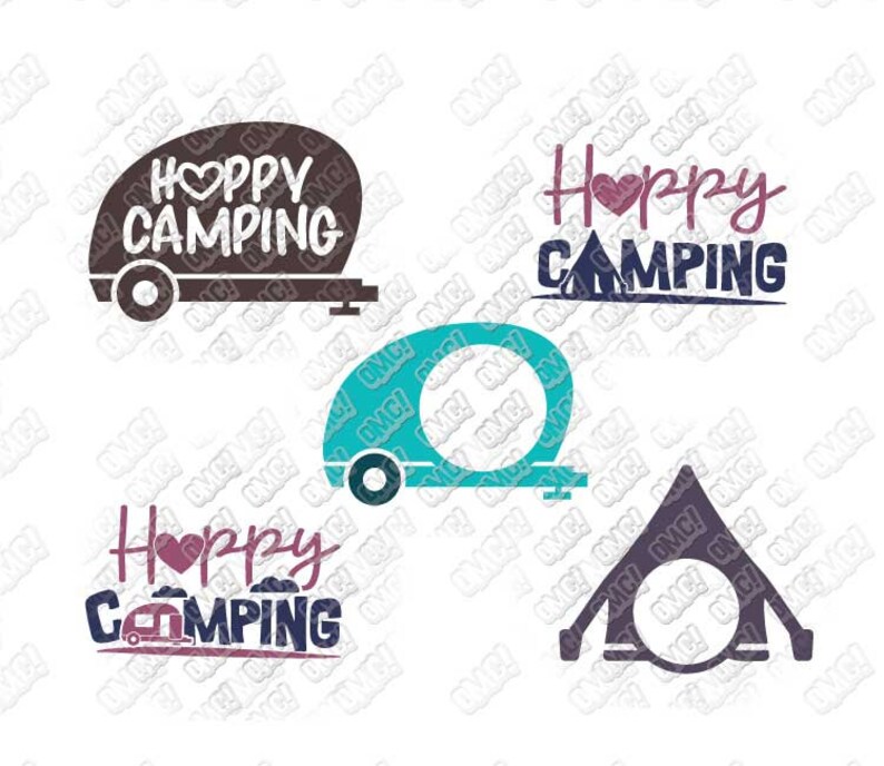 Download Camper SVG Bundle Camping Caravan Travel Adventure ...