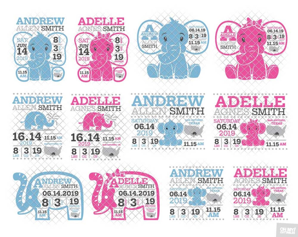 Free Free 176 Elephant Announcement Svg SVG PNG EPS DXF File