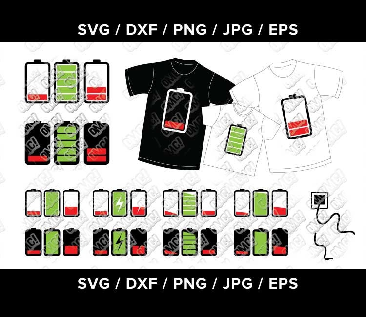 Download Matching SVG T Shirts Family Battery mom dad and son ...