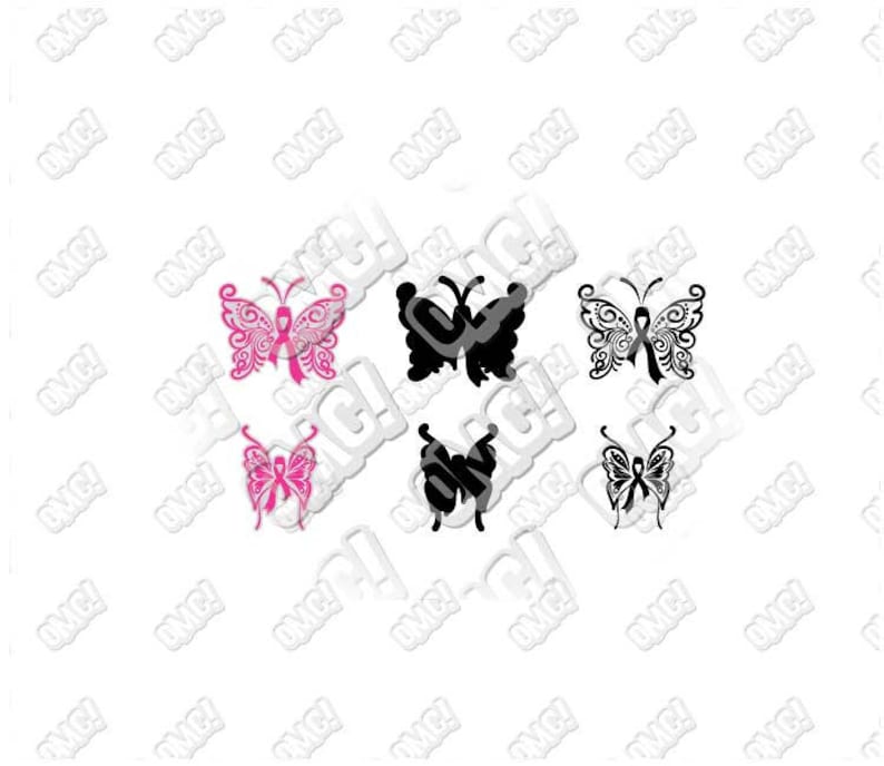 Free Free 260 Butterfly Awareness Ribbon Svg SVG PNG EPS DXF File
