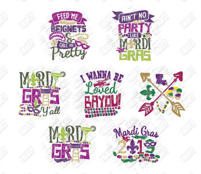 mardi gras catch phrases