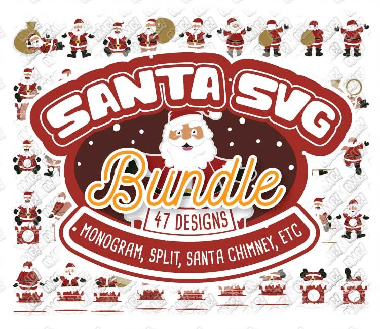 Download Santa SVG Bundle Monogram Chimney svg dxf eps jpeg png ... Download Santa SVG Bundle Monogram Chimney svg dxf eps jpeg png ...