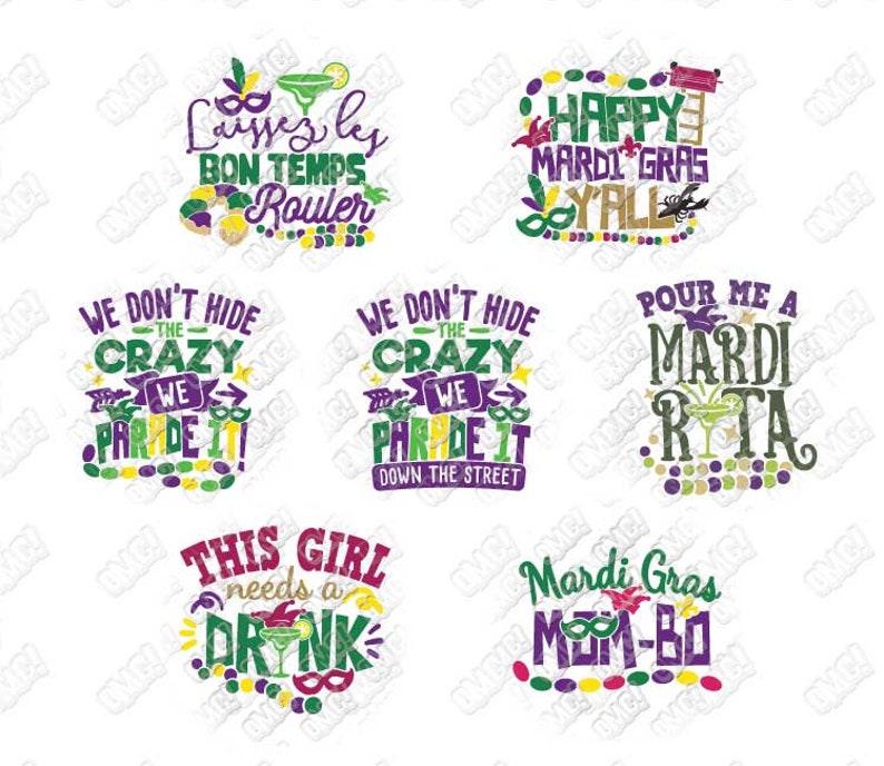 mardi gras terms phrases