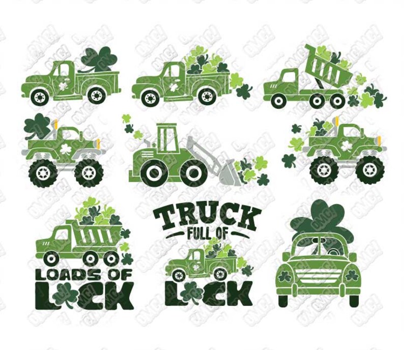 Free Free 245 Truck With Shamrocks Svg SVG PNG EPS DXF File