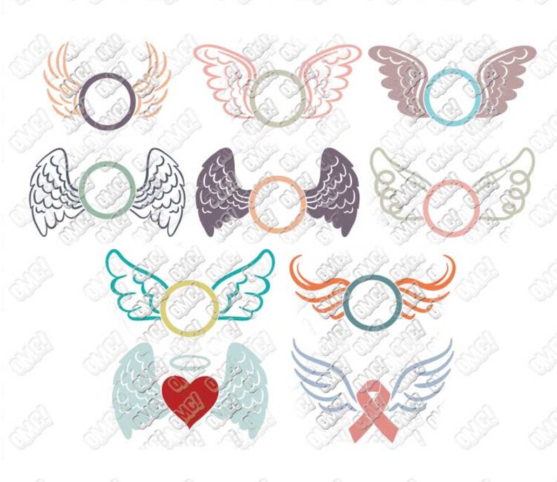 Free Free Layered Wings Svg 549 SVG PNG EPS DXF File