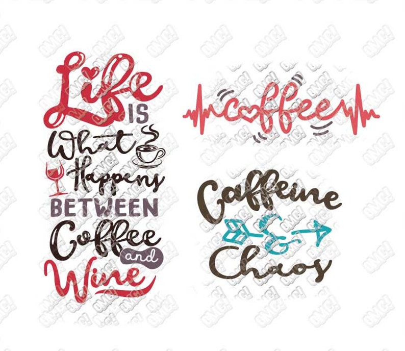 Download Coffee SVG Bundle Quotes Sayings Lover Junkie Addict Funny ...