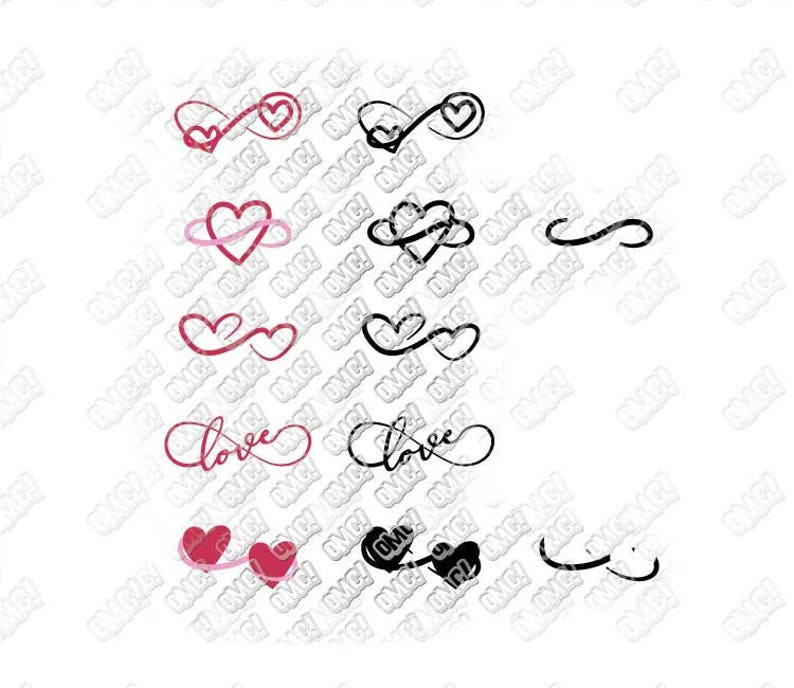 Free Free 115 Infinity Love Heart Svg SVG PNG EPS DXF File