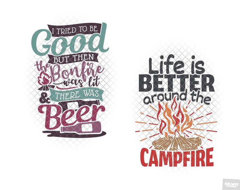 Download Camping SVG Designs Vol 2 svg dxf eps jpeg png format ...