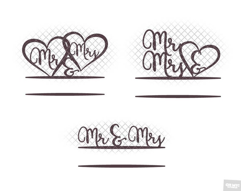 Download Bride and Groom Wedding Cake Topper svg dxf eps jpeg png ...