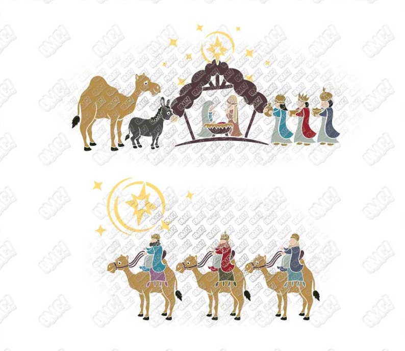Download Nativity SVG Bundle Christmas Scene Bible Verse svg dxf ...