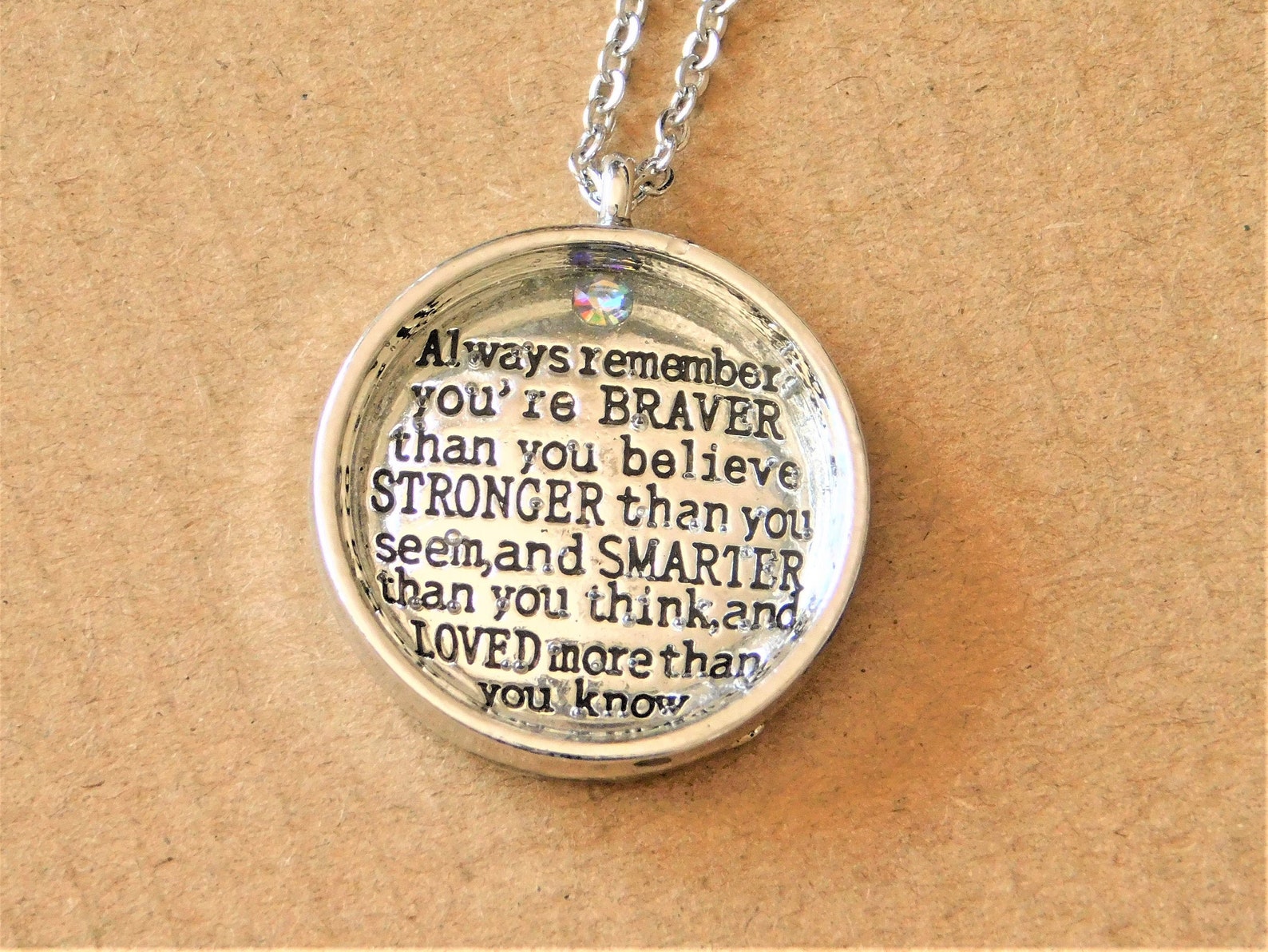 Keepsake Necklace for Her Best Friend Keepsake BFF Jewelry Etsy