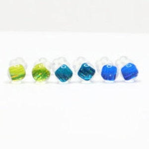 Hypoallergenic Earrings Studs/Earrings for Sensitive Ears/Mismatched Earrings/Kawaii Stud Earrings/Tiny Plastic Post Earring/3 Pair Studs