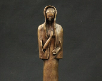 Bronze, sculpture, female figure, woman, original, women's sculpture "Elisabeth", 2013, 1/9