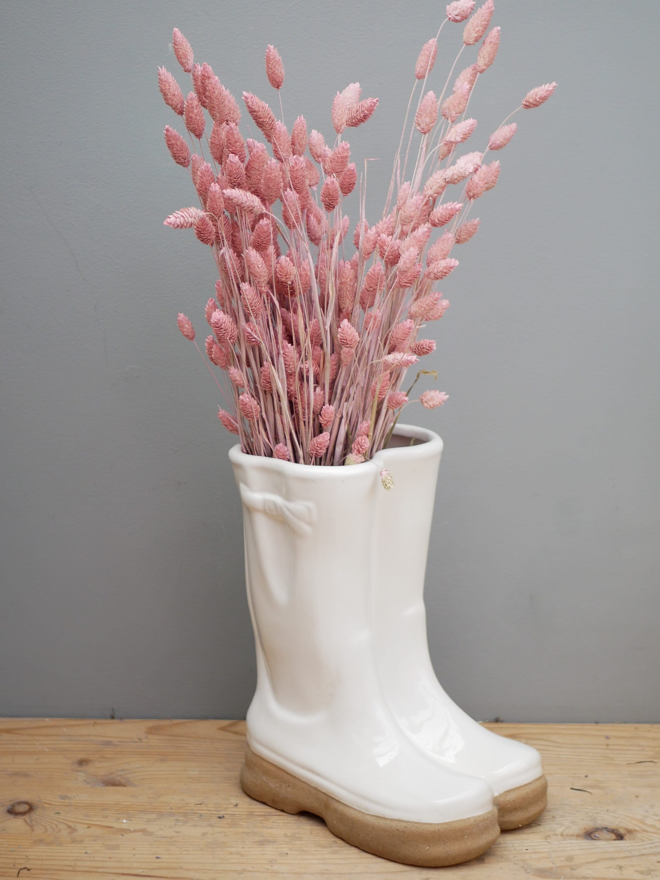 Dried Pink Canary Grass, Blush Pink Phalaris/Grass Grass Flowers Rustic Home Decor
