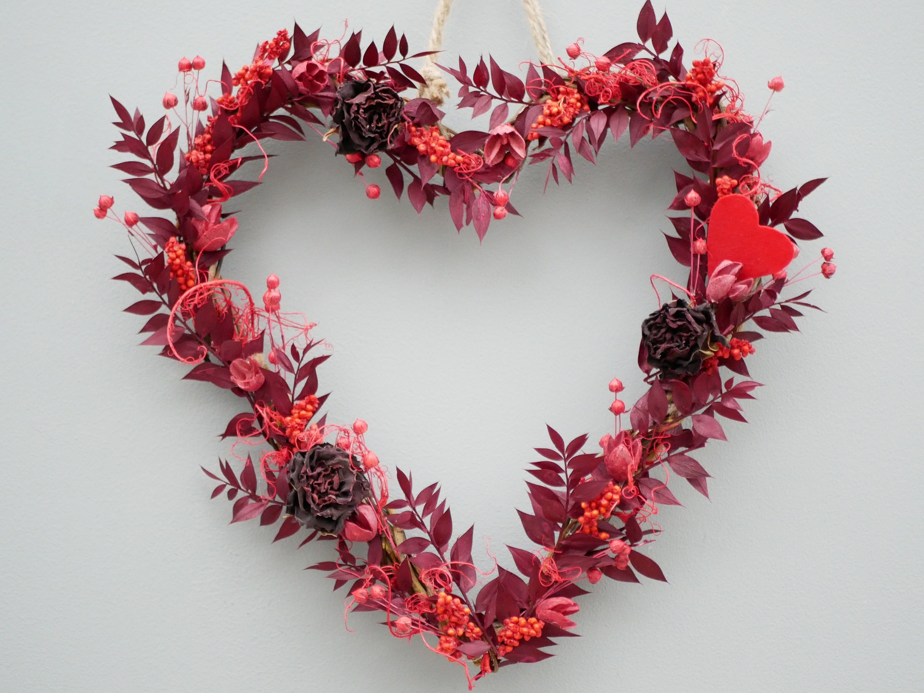 Heart Metal Floral Wreath Frame-heart Shaped Metal Wreath Ring