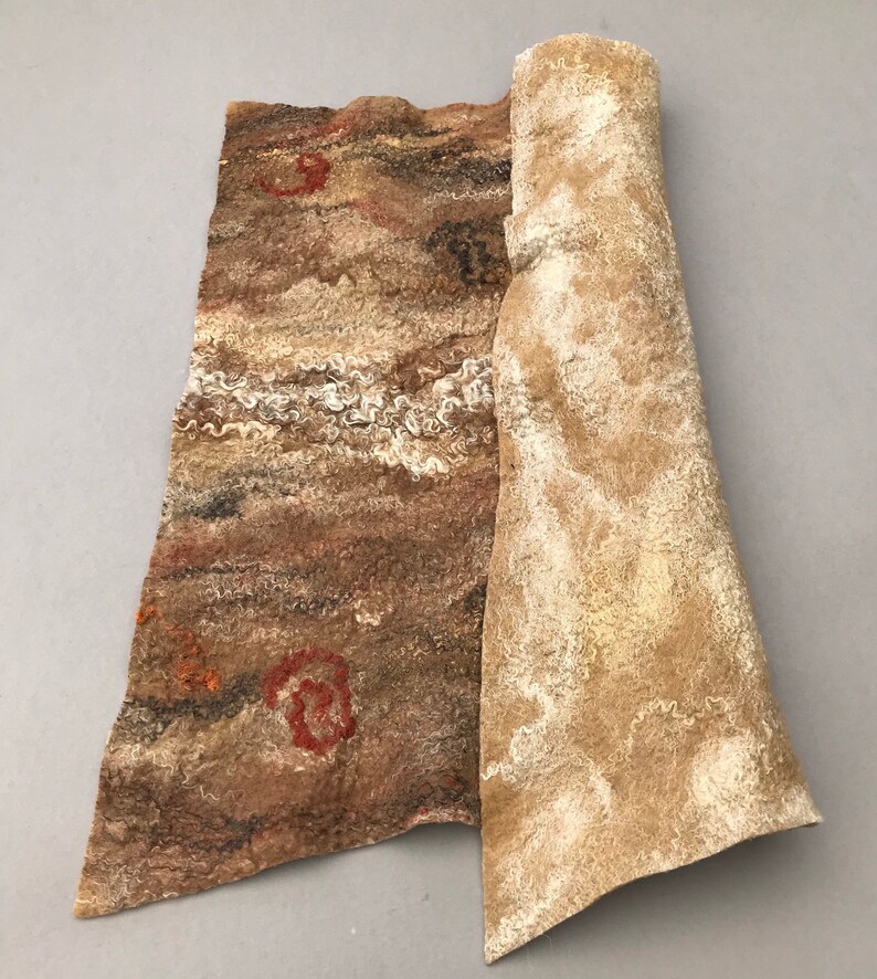 Wool felt fabric