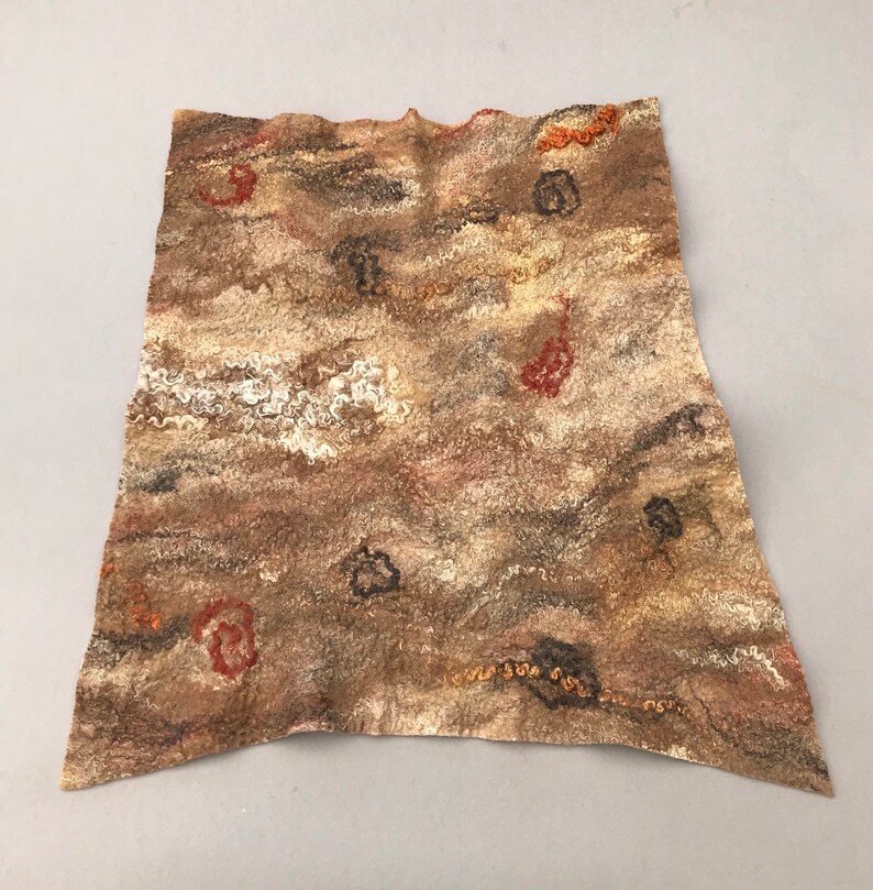 Wool felt fabric