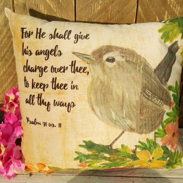Bible Verse Pillow Etsy UK