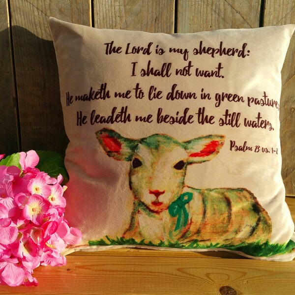Bible Verse Pillow Etsy UK