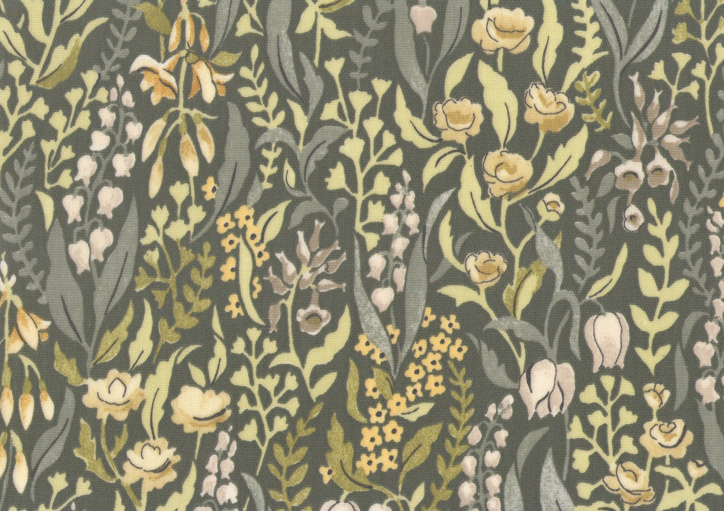 Oilcloth Tablecloth Pvc Tablecloth - 1486 Cotswold Moss Oilcloth  Mat…
