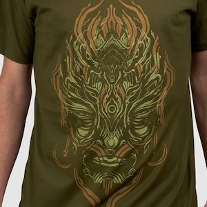 T-Shirt Interdimensional Being Psychedelic Streetart