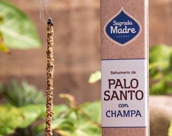 Palo Santo & Champa Incense Sticks - natural hand rolled - 8 Sticks