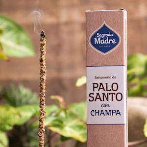 Palo Santo & Champa Incense Sticks - natural hand rolled - 8 Sticks