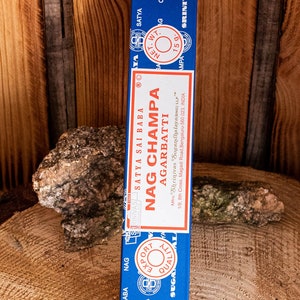 Incense Sticks -  Satya Nag Champa - Natural Masala - 15g Pack