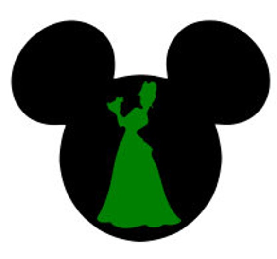 Download Tiana Silhouette Mickey Head SVG Disney PrincessMickey | Etsy
