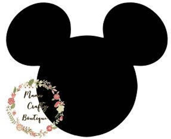 Free Free 272 Mickey Head Cricut Vinyl Disney Svg SVG PNG EPS DXF File