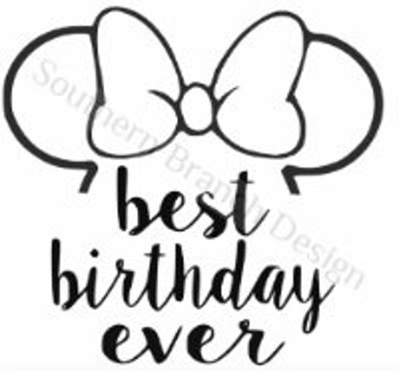 Download Best Birthday Ever Disney Shirt Custom File Birthday Shirt ...