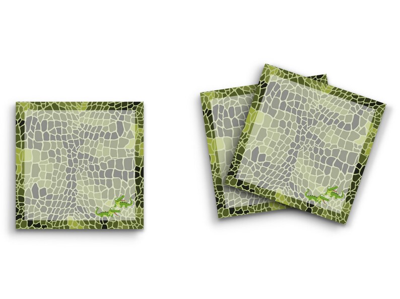 Sticky Notes Alligator Scales, 3