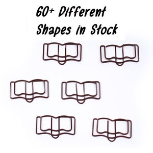 10 Count Paper Clips, Book Bible Church Cute Religious Gifts, Cute Shaped Paper Clips, Desk Organization, Stationery Office Supplies