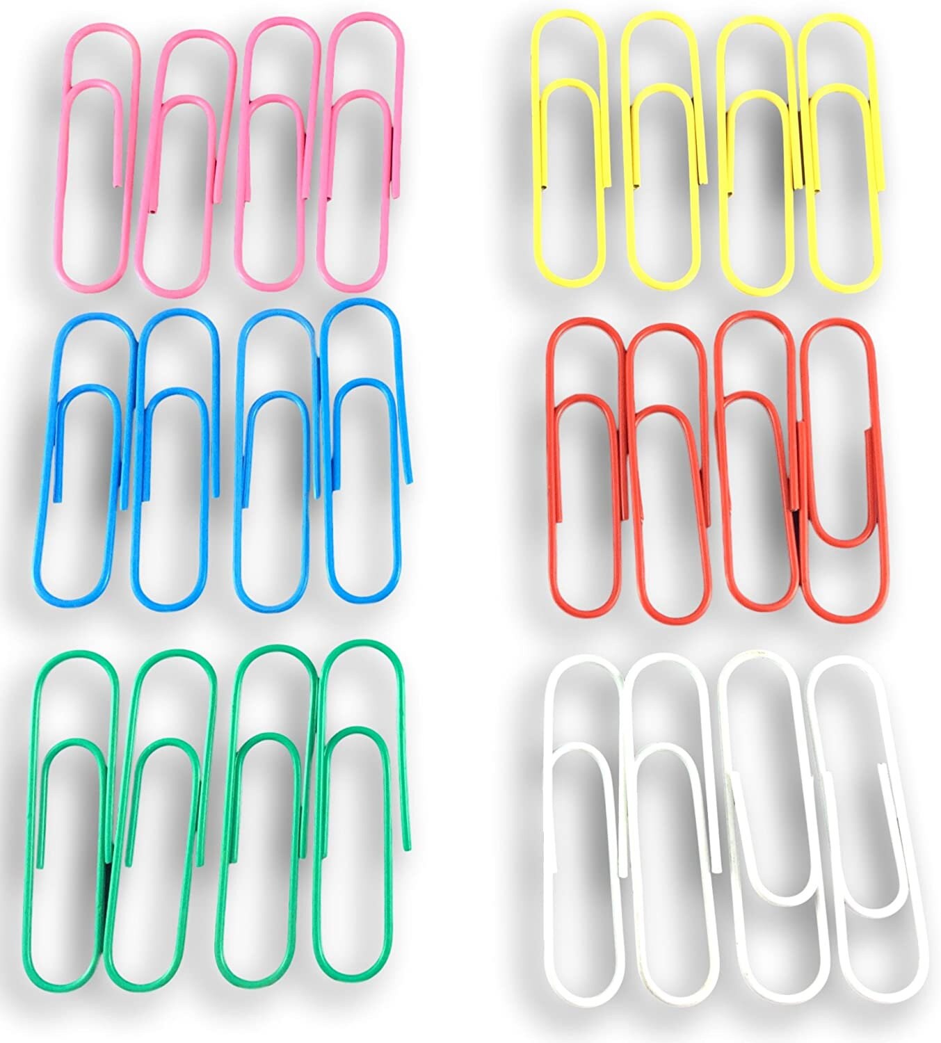 24 Count Colored 4 100mm Jumbo Extra Large Paper Clips Etsy