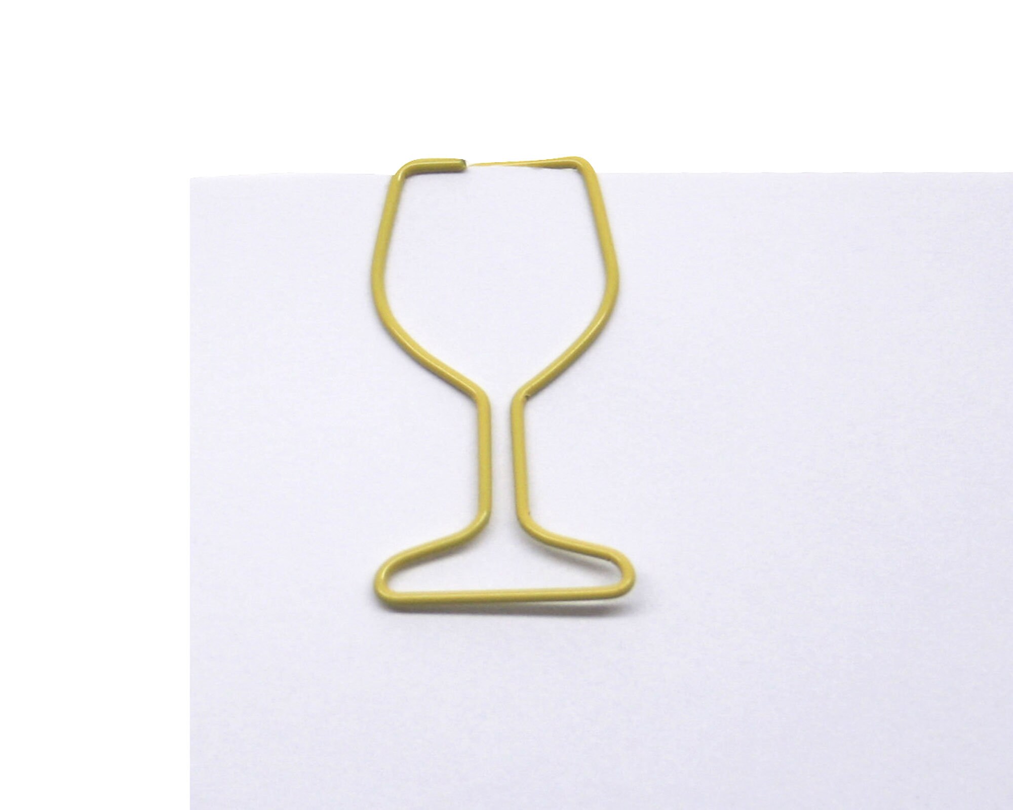 100 Count Paper Clips Wine Glass Lover Gifts Cute Shaped Etsy