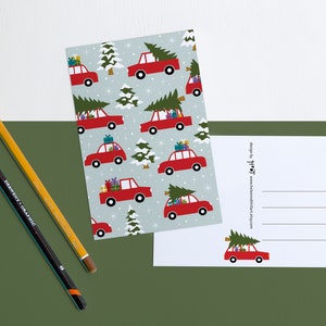 Weihnachtsdorf Postkarten / kerstkaarten / ansichtkaarten 5er-Set Design von Heleen van den Thillart Bild 5