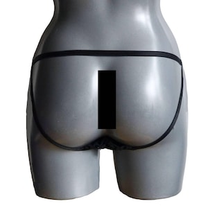 Backless Fishnet Brief
