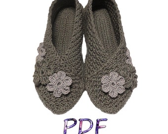 Knit slippes pattern, Easy Slippers Knitting Pattern, Slippers PDF,  Beginner slippersPDF, Slippers  PDF - Pattern  ONLY