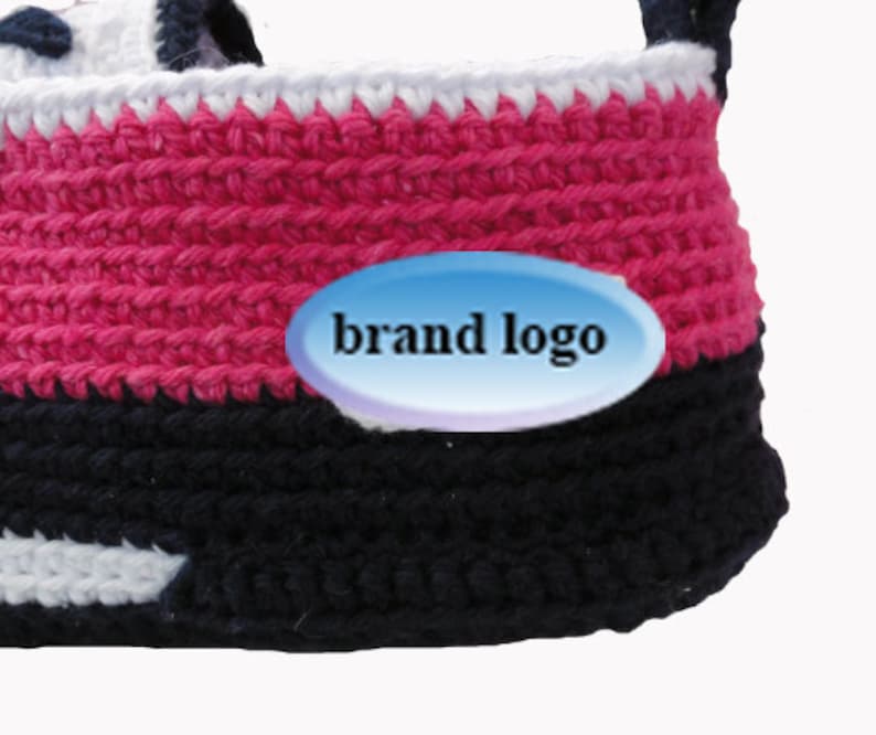 Сrochet Sneakers Pattern, Crochet Slippers Pattern, Sneakers PDF Pattern ONLY image 5