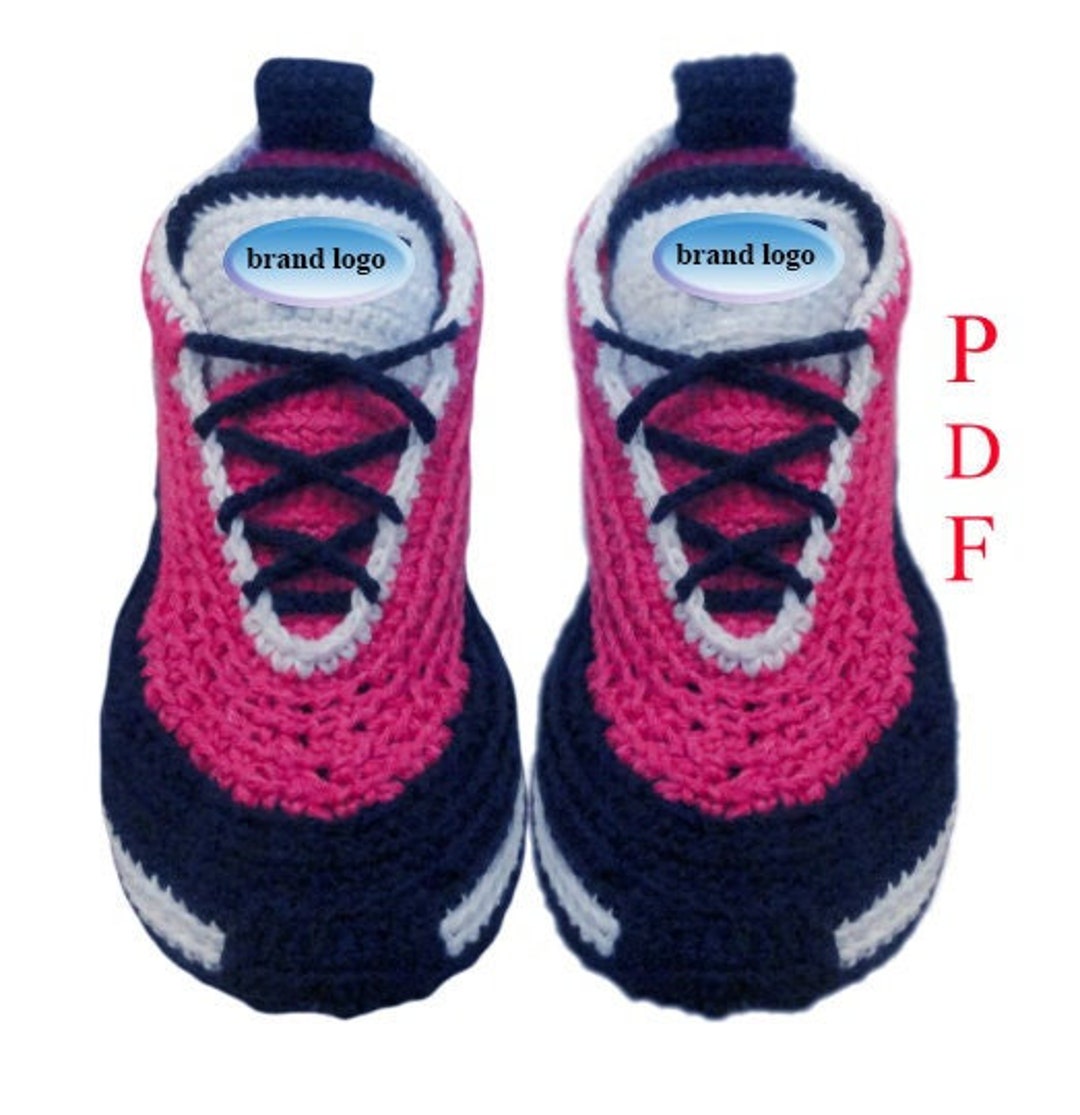 crochet sneakers free pattern