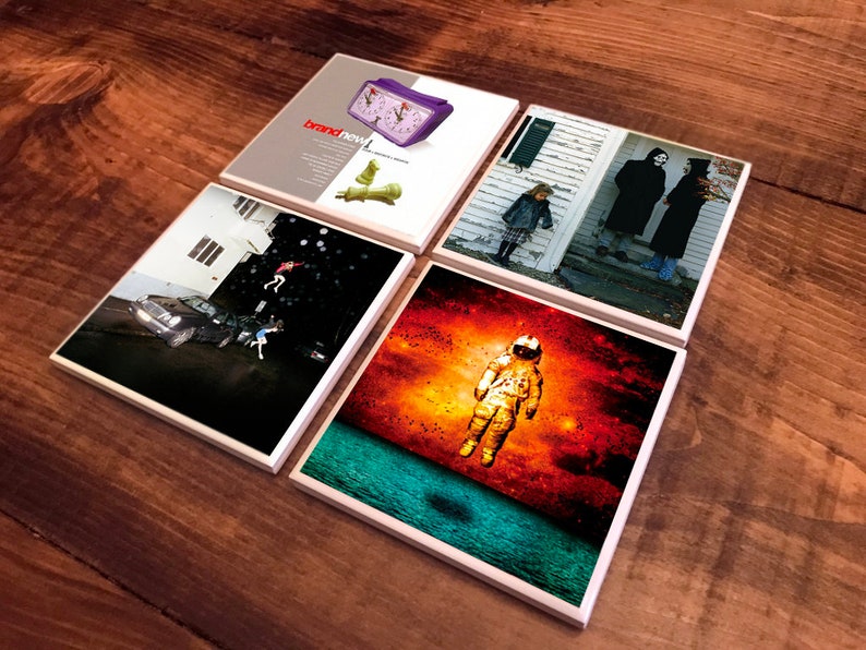 Brand New band Album Cover Coasters Etsy