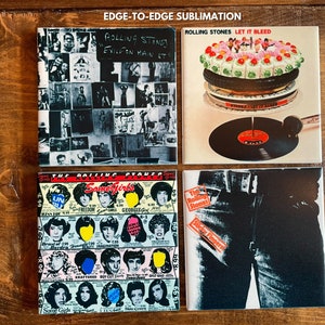 Rolling Stones Album Cover Coasters - Awesome Christmas Gift for Mom or Dad!