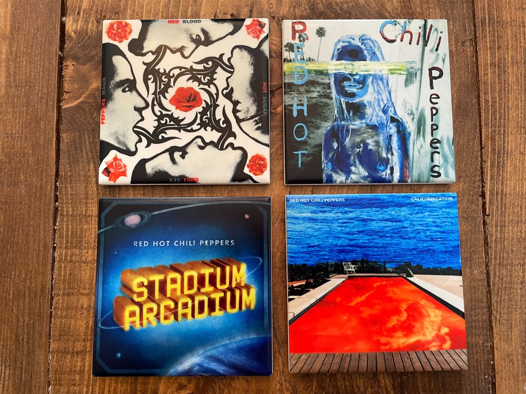 Red Hot Chili Peppers Album Cover Coasters - Awesome Birthday Gift