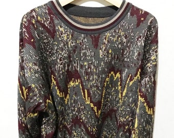 Vintage 80s Knit Sweater Size L