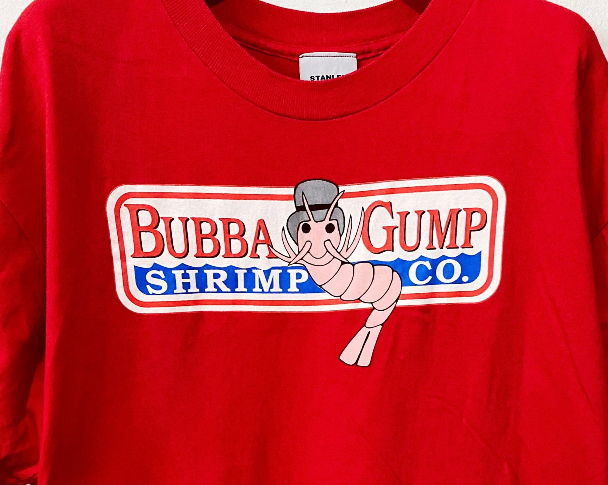 intage Bubba Gump Shrimp Forrest Gump Shirt