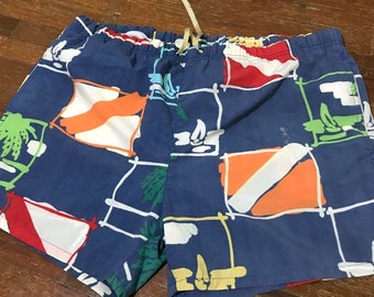 Vintage Nautica Surf Shorts